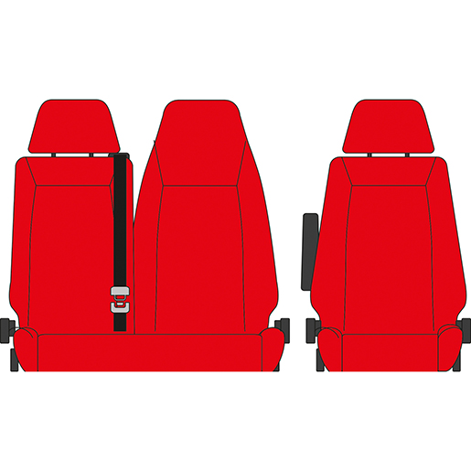 FODERA RENAULT MASTER 1+2 2024 ROSSA FODERA RENAULT MASTER 1+2 2024 ROSSA