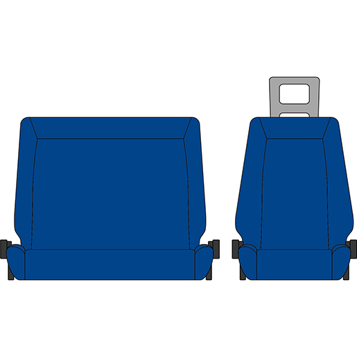 FODERA NISSAN ECO T 100 1+2 BLU FODERA NISSAN ECO T 100 1+2 BLU