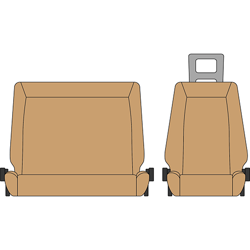 FODERA NISSAN ECO T 100 1+2 BEIGE FODERA NISSAN ECO T 100 1+2 BEIGE