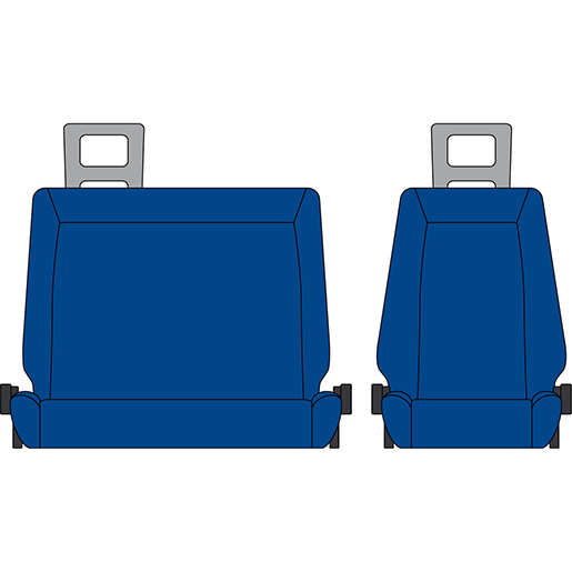 BEZUG NISSAN ATLEON 1+2 BLAU BEZUG NISSAN ATLEON 1+2 BLAU