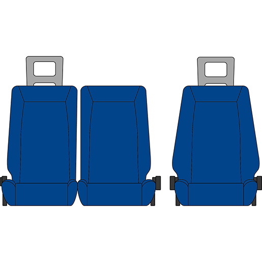BEZUG NISSAN ATLEON 2015 1+1+1 BLAU BEZUG NISSAN ATLEON 2015 1+1+1 BLAU