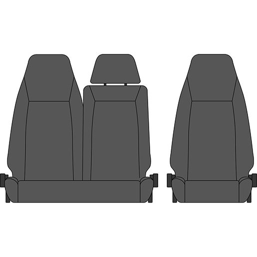Detail von Bezüge MITSUBISHI CANTER 2. Serie Breites Schmales Fahrerhaus 2008 320