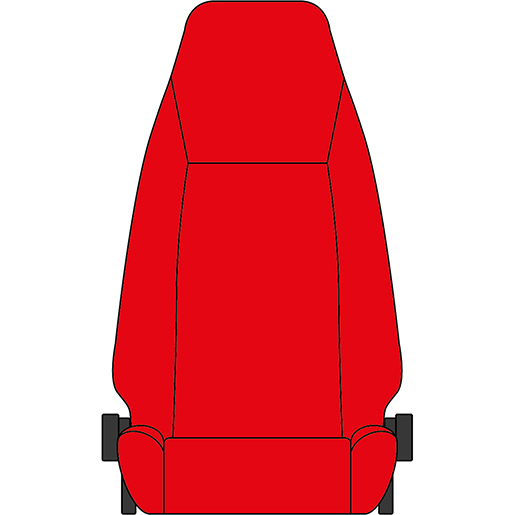 BEZUG MITSUB.CANTER 2 SERIE FS ROT BEZUG MITSUB.CANTER 2 SERIE FS ROT