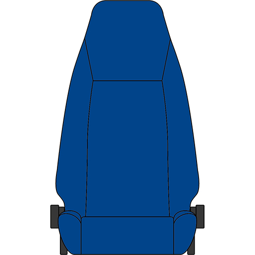 BEZUG MITSUB.CANTER 2 SERIE FS BLAU BEZUG MITSUB.CANTER 2 SERIE FS BLAU