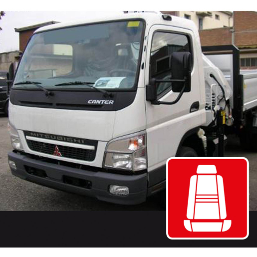 Bezüge MITSUBISHI CANTER 3. Serie 7-Sitzer Breites Schmales Fahrerhaus