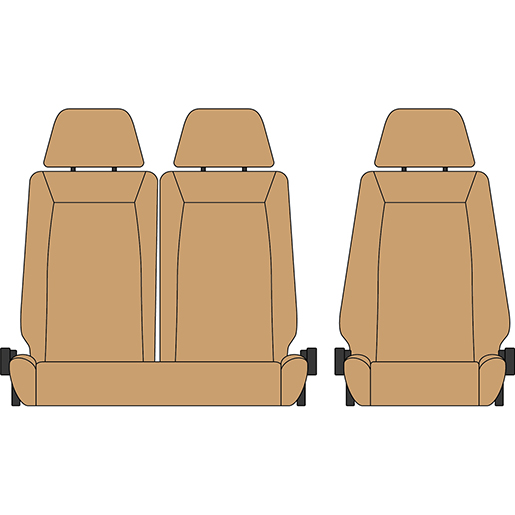 BEZ.MITS.CANTER 3 SERIE 1+2 KAB.LA BEIGE BEZ.MITS.CANTER 3 SERIE 1+2 KAB.LA BEIGE