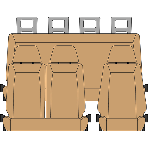 BEZ.MITS.CANTER 3SERIE1+2+4 KAB.LA BEIGE BEZ.MITS.CANTER 3SERIE1+2+4 KAB.LA BEIGE