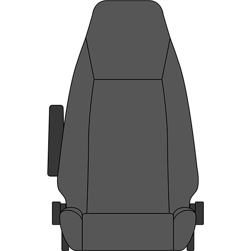 BEZUG MITS.CANTER FUSO 2017 GRAU BEZUG MITS.CANTER FUSO 2017 GRAU