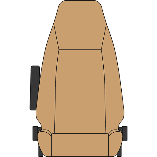 BEZUG MITS.CANTER FUSO 2017 BEIGE BEZUG MITS.CANTER FUSO 2017 BEIGE
