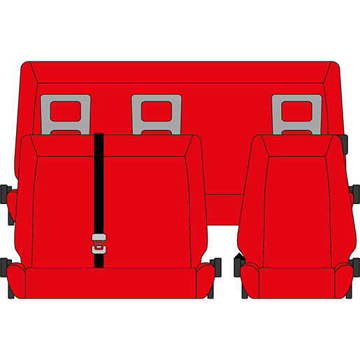 FODERA W TRANSPORTER T5 2014 1+2+3 ROSSA FODERA W TRANSPORTER T5 2014 1+2+3 ROSSA