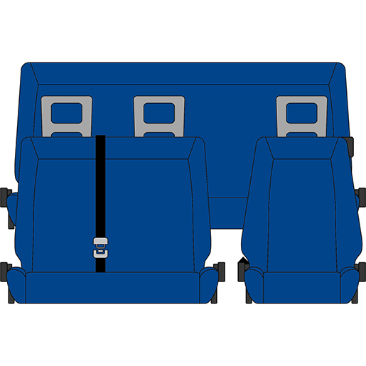 FODERA W TRANSPORTER T5 2014 1+2+3 BLU FODERA W TRANSPORTER T5 2014 1+2+3 BLU