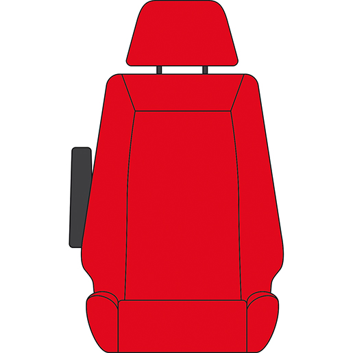 SITZBEZUG FORD TRANSIT CUSTOM LG ROT SITZBEZUG FORD TRANSIT CUSTOM LG ROT