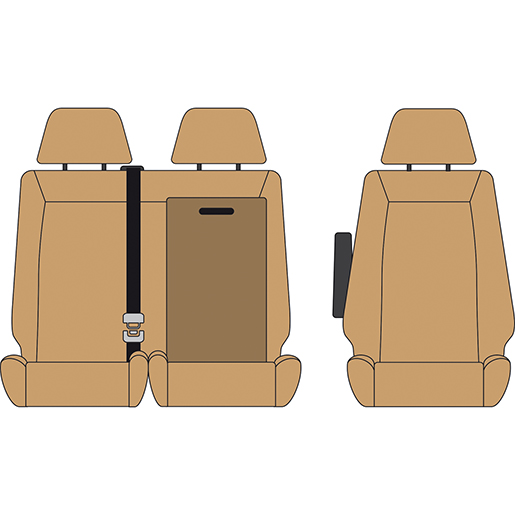 SITZBEZUG FORD TRANSIT CUSTOM 1+1 BEIGE SITZBEZUG FORD TRANSIT CUSTOM 1+1 BEIGE