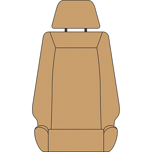 BEZUG TRANSIT CUSTOM FS 2018 BEIGE BEZUG TRANSIT CUSTOM FS 2018 BEIGE