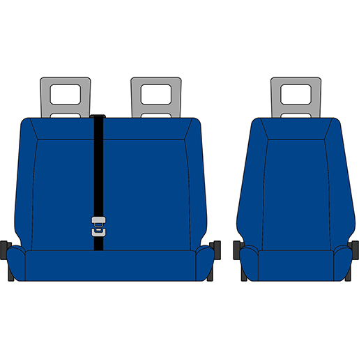 BEZUG SPRINTER 97 1+2 BLAU BEZUG SPRINTER 97 1+2 BLAU