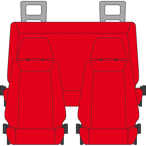 BEZUG FIORINO 2021 1+1+3 ROT BEZUG FIORINO 2021 1+1+3 ROT