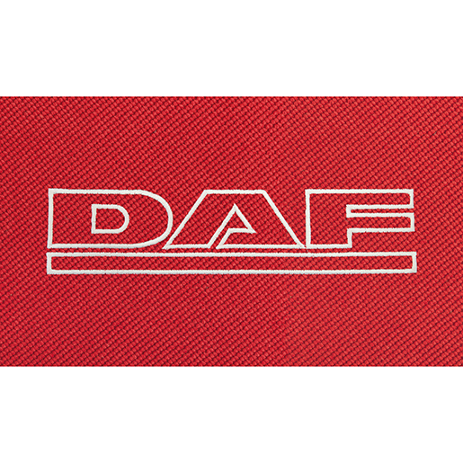 BEZUG DAF XF105 12 1+1 ROT Detail von BEZUG DAF XF105 12 1+1 ROT 310