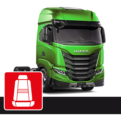 Bezüge IVECO STRALIS X WAY Schmales Fahrerhaus ab 2021