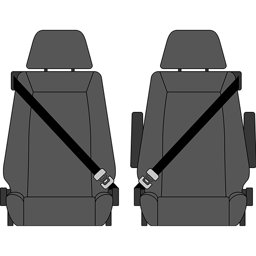 Detail von Mikrofaserbezüge MERCEDES ATEGO ab 1998 305
