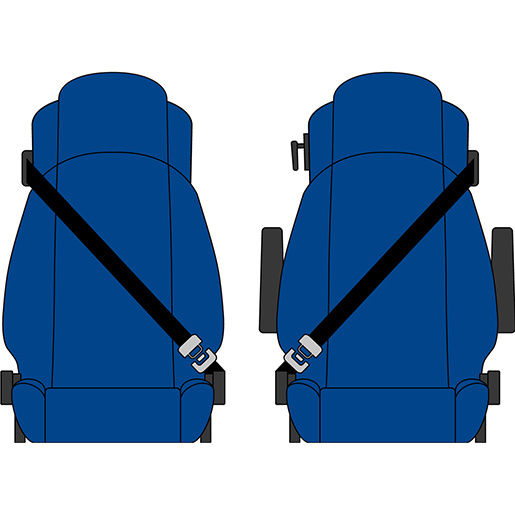 BEZUG ACTROS AROCS ANTOS 1+1 BLAU BEZUG ACTROS AROCS ANTOS 1+1 BLAU