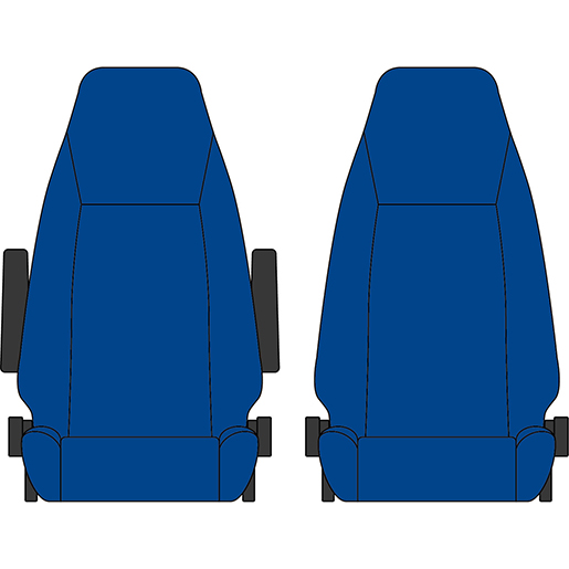 BEZUG VOLVO FM/FH 02/09 1+1 O/GURT BLAU BEZUG VOLVO FM/FH 02/09 1+1 O/GURT BLAU