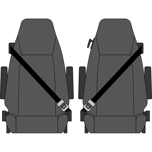 Detail von Mikrofaserbezüge VOLVO FH ab 2014 305