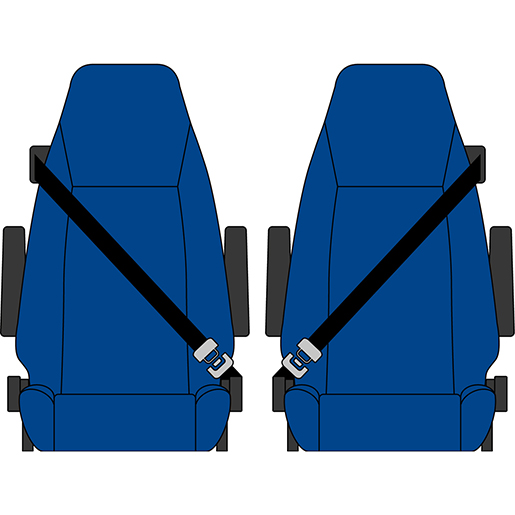 BEZUG ACTROS/AXOR/ATEGO 2003 1+1 BLAU BEZUG ACTROS/AXOR/ATEGO 2003 1+1 BLAU