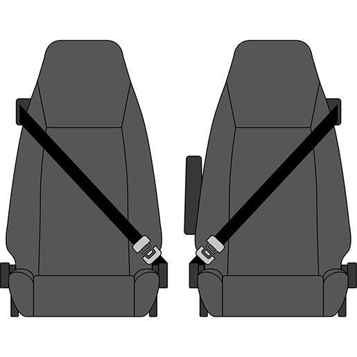 Detail von Mikrofaserbezüge IVECO NEW EUROCARGO ab Oktober 2015 305