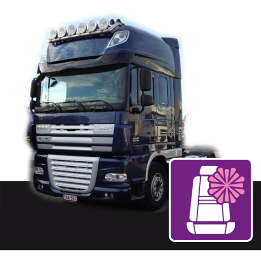Mikrofaserbezüge DAF CF ab 2007