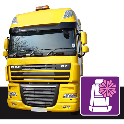 Mikrofaserbezüge DAF XF 95 ab 2005