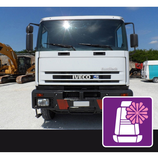 Mikrofaserbezüge IVECO EUROTECH TRAKKER 1 Serie ab 1993