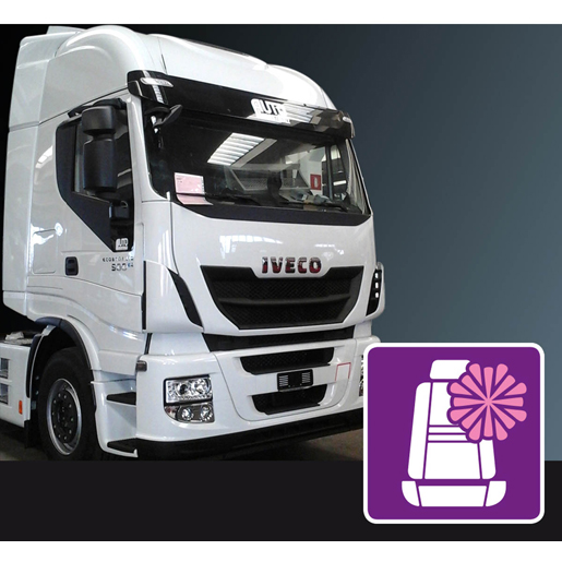 Mikrofaserbezüge IVECO STRALIS XP NP ab November 2016