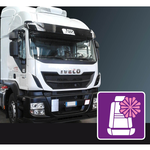Mikrofaserbezüge IVECO NEW STRALIS HI STREET HY ROAD ab 2015