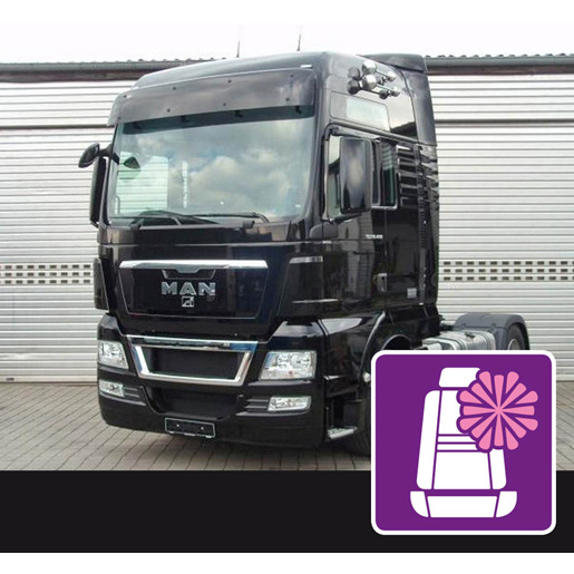 Mikrofaserbezüge MAN TGX ab 2007