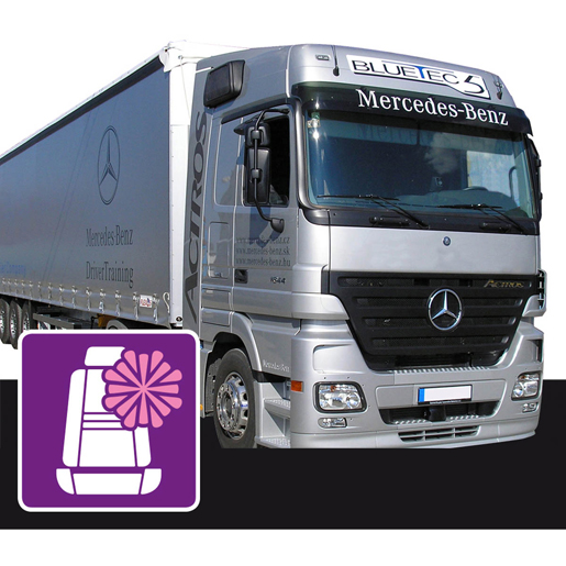 Mikrofaserbezüge MERCEDES ACTROS MP2 ab 2003
