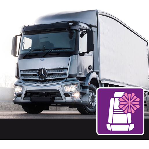 Mikrofaserbezüge MERCEDES ANTOS ab 2014