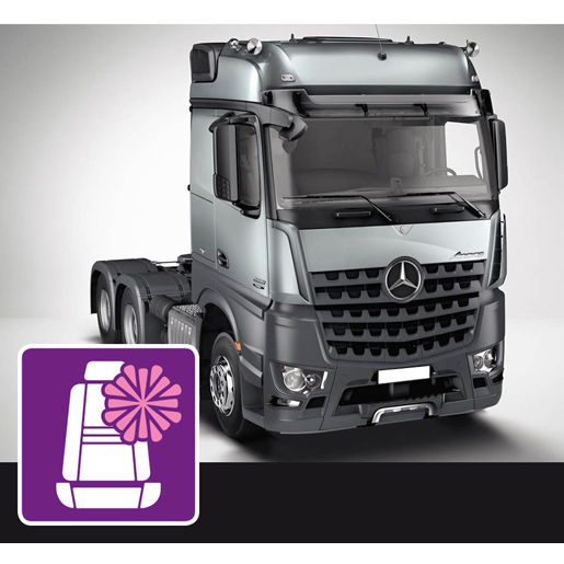 Mikrofaserbezüge MERCEDES AROCS ab 2014