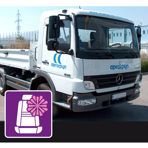 Mikrofaserbezüge MERCEDES ATEGO ab 1998