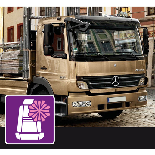 Mikrofaserbezüge MERCEDES ATEGO ab 2003