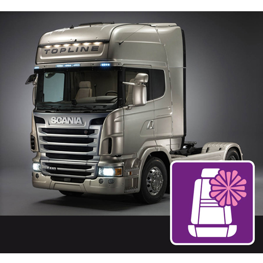 Mikrofaserbezüge SCANIA R ab 2010