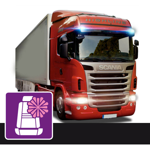 Mikrofaserbezüge SCANIA R mit Bluetooth ab 2015
