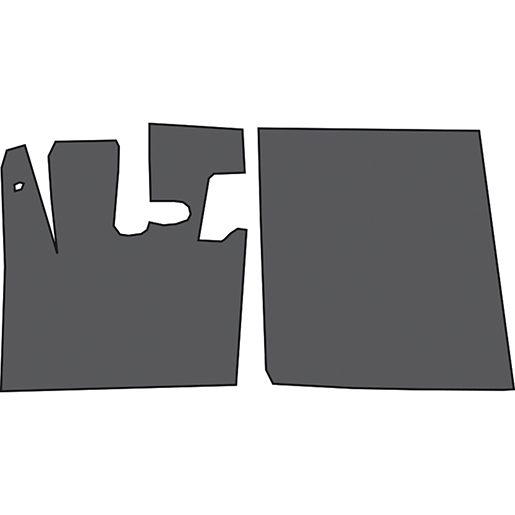 Dessin technique de Moquettes DAF 95 XF depuis 1998 100