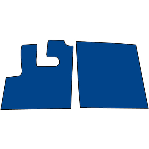 TAPIS DAF XF106 BLEU