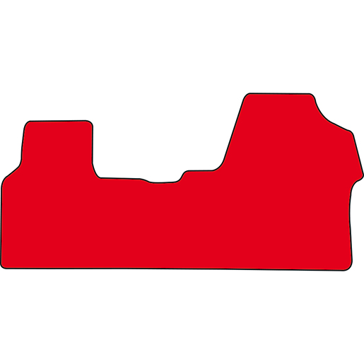 TAPIS FIAT SCUDO 2024 1+2 ROUGE