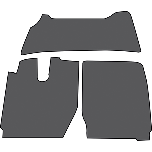 Dessin technique de Moquettes IVECO EUROCARGO série 1 depuis 1992 105