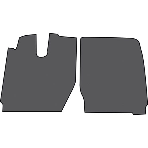 Dessin technique de Moquettes IVECO EUROCARGO série 1 depuis 1992 100