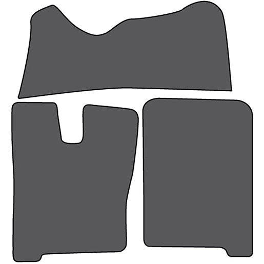 TAPIS EUROCARGO 2017 3PC GRIS