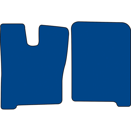 TAPIS EUROC.4SERIE 2PC APRES 2008 BLEU