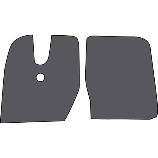 Dessin technique de Moquettes IVECO NEW STRALIS HI STREET HI ROAD depuis octobre 2015 100