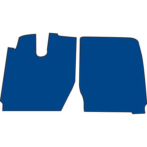 TAPIS EUROT/TRAKKER1/2 SERIE BLEU